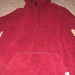 new condition burgundy hoodie